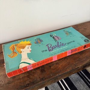 Vintage Barbie Queen of the Prom Board Game by Mattel